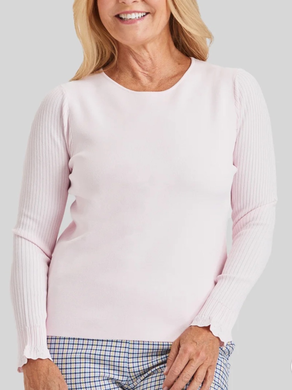 Peace of Cloth Romance In The Air Crewneck Sweater Pink Women’s Size XS NWT